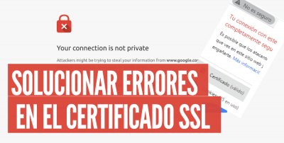 como resolver un error de ssl